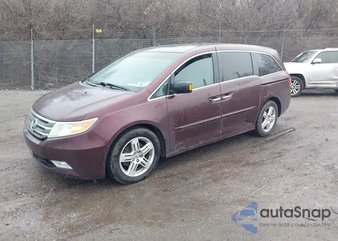 2012 Honda Odyssey Touring/Touring Elite from USA, damaged, VIN 5FNRL5H92CB082138